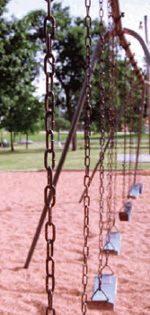 Coil chain straigh in use