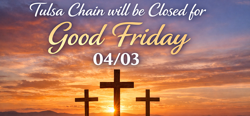 We will be closed on Good Friday!