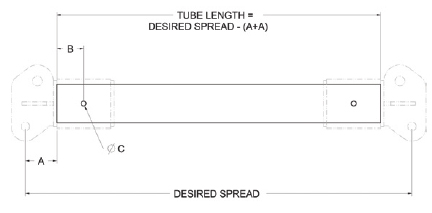 custom spreader beam end cap kits