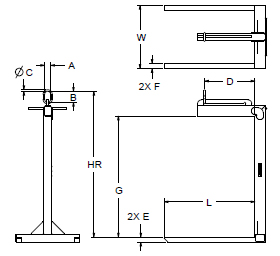 Dual bale pallet lifter