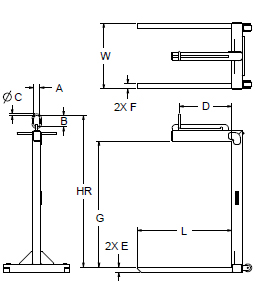 dual bale pallet lifter