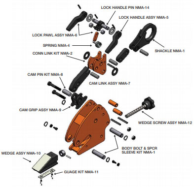 Model NMA Exploded