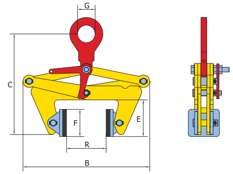TBLC Terrier Lifting Clamp