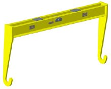 Low Headroom Fixed Roll Lifting Beams